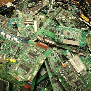 Computer Parts for Electronics Recycling
